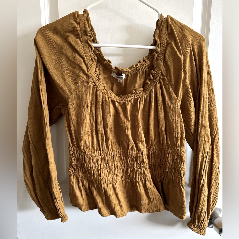Madewell Peplum Top